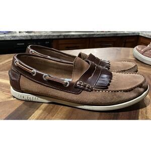 Ted Baker London Shoes Leather Loafers Boat Shoe Mens Size‎ 11